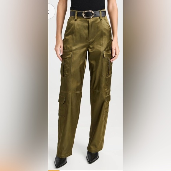 Rag & Bone “Cailyn Japanese Satin Cargo Pants” - Picture 3 of 5